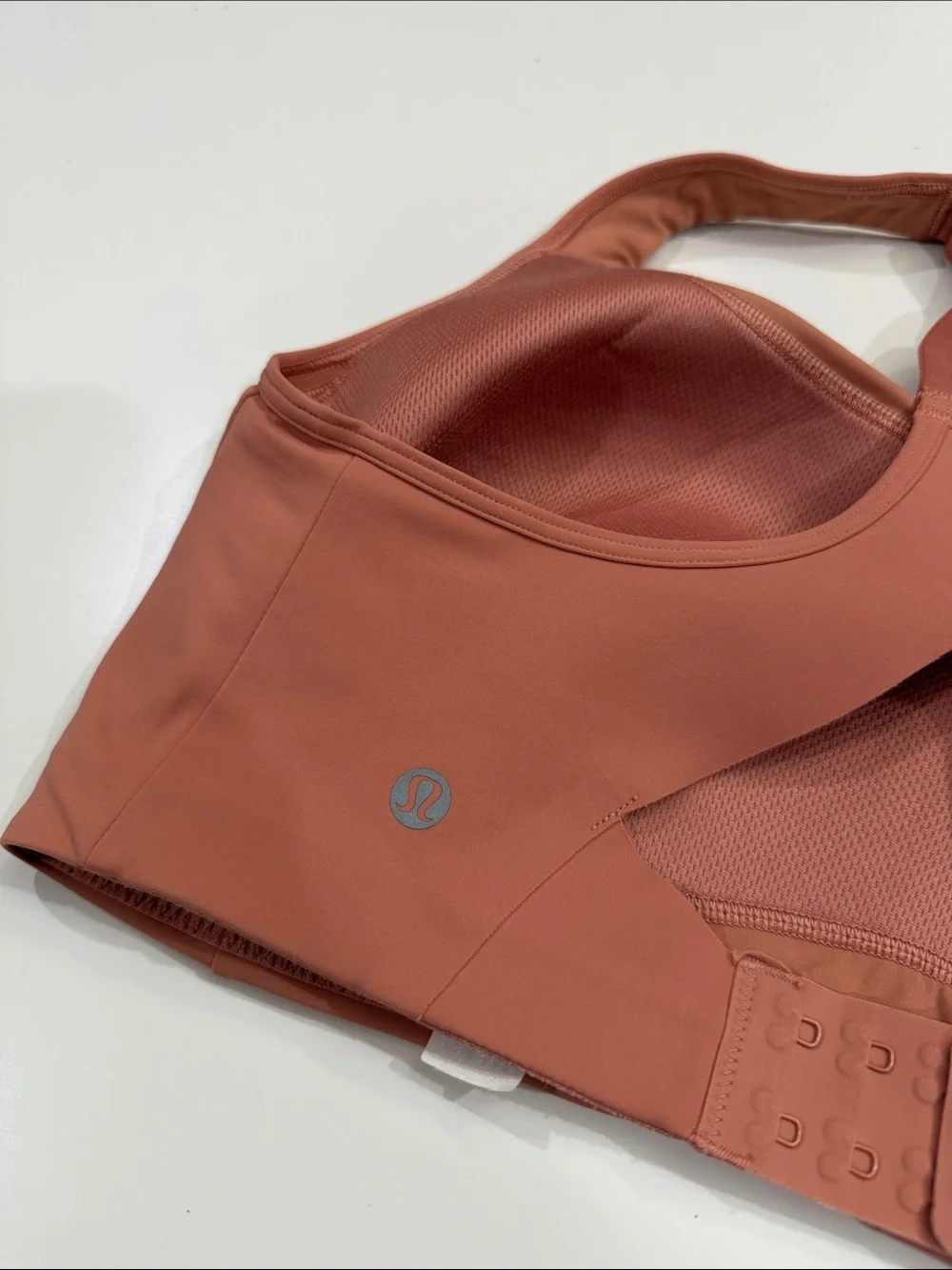 Lululemon Rust Women's Seamless Sports Bralette